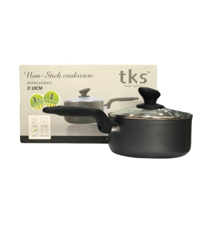 TKS NON-STICK Aluminium Sauce Pan -18cm