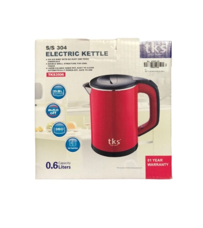 TKS 600ml S/S 304 ELECTRIC KETTLE -TKS3506