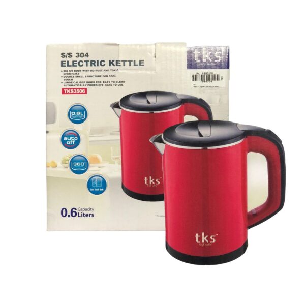 TKS 600ml S/S 304 ELECTRIC KETTLE -TKS3506