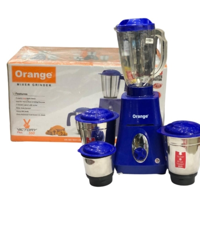 Orange 550W Mixer Grinder