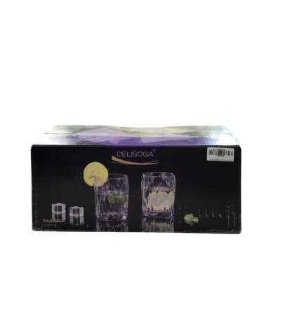 Delisoga Whiskey Glass 6Pcs Set