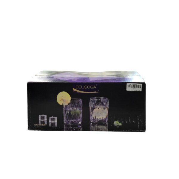 Delisoga Whiskey Glass 6Pcs Set