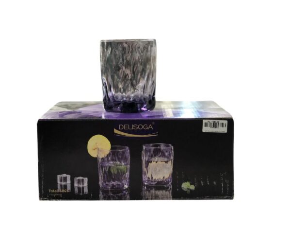 Delisoga Whiskey Glass 6Pcs Set