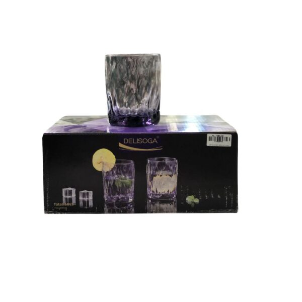 Delisoga Whiskey Glass 6Pcs Set