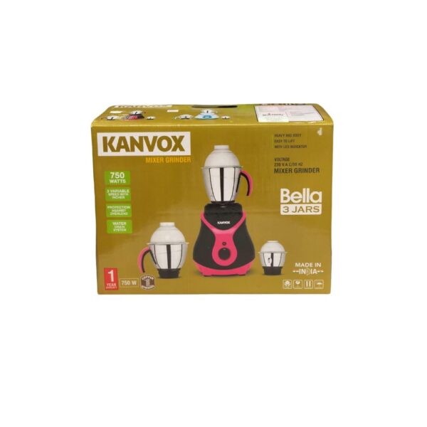 KANVOX Mixer Grinder 3 Jar BELLA 750W