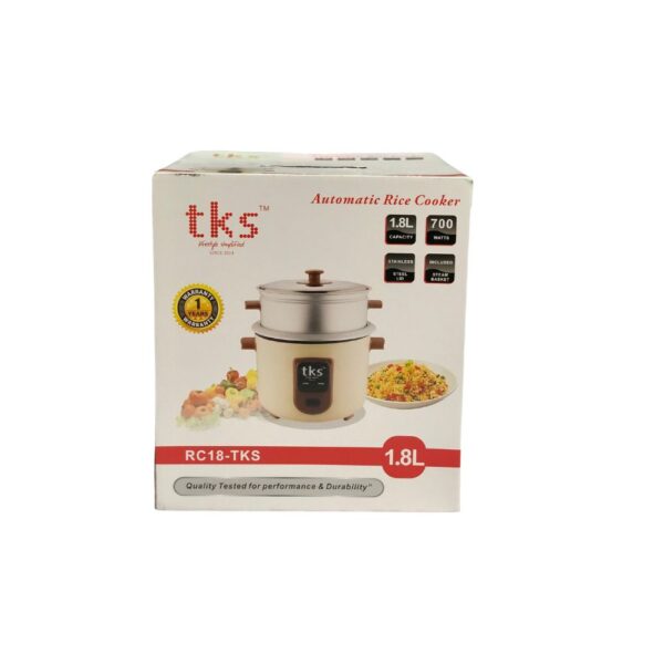 TKS 1.8L AUTOMATIC RICE COOKERV- RC18-TKS