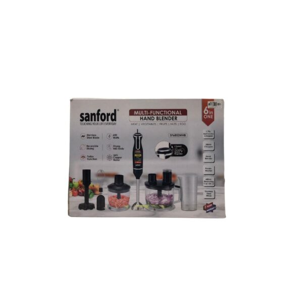 Sanford 6 in 1 Multi-Functional Hand Blender 600W - SF6852MHB