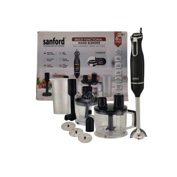 Sanford 6 in 1 Multi-Functional Hand Blender 600W - SF6852MHB