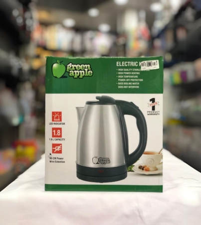 GREEN APPLE ELECTRIC KETTLE 1.8L