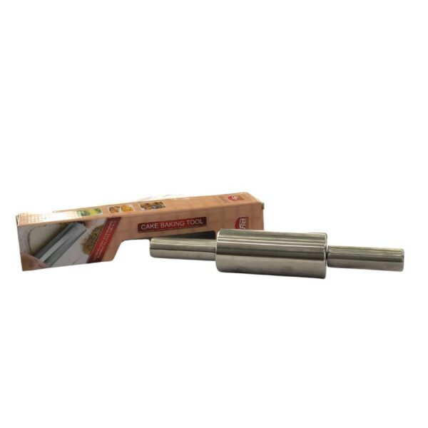 Ryj Stainless Steel Cake Baking Rolling Pin