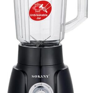 SOKANY SK-185 Unbreakable Jar Blender 1.6L 500W