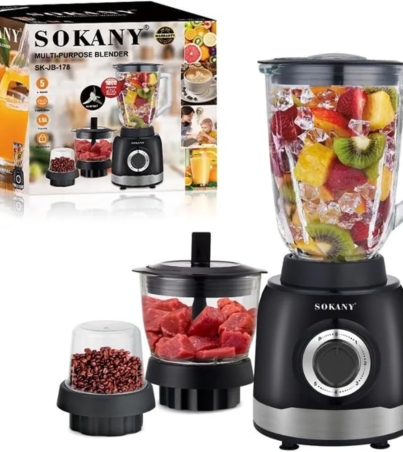 SOKANY SK-JB-178 Multi-Purpose Blender 1.5L 1000W